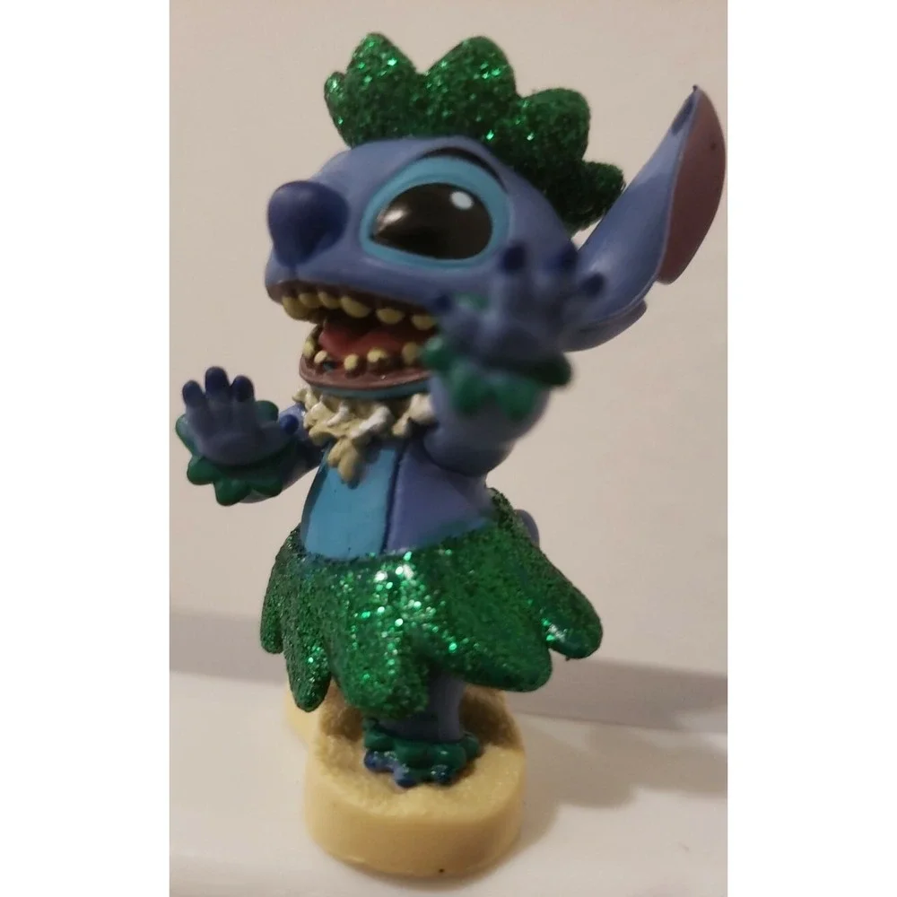HULA‎ STITCH from Lilo & Stitch Figurine Holiday Christmas Tree Ornament C-16